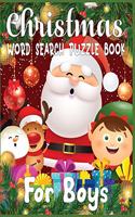 Christmas word search puzzle book for Boys: Exercise your brain and fill your heart with Christmas spirit-christmas word search puzzle gift book for Boys- Excellent puzzle word search book for