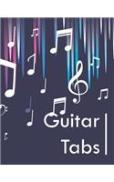 Guitar tab notebook