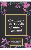 Great Days Start With Gratitude