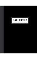 Halloween Party Night Planner