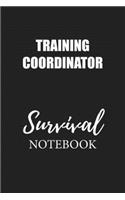 Training Coordinator Survival Notebook: Small Undated Weekly Planner for Work and Personal Everyday Use Habit Tracker Password Logbook Music Review Playlist Diary Journal