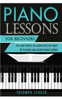 Piano Lessons for Beginners