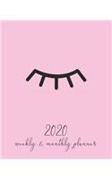 2020 Weekly And Monthly Planner