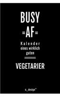 Kalender 2020 für Vegetarier