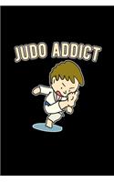 Judo addict: 6x9 JUDO - dotgrid - dot grid paper - notebook - notes