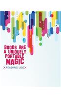 Reading Log Books Are A Uniquely Portable Magic: Gifts for Book Lovers(1 Book Reading Log)
