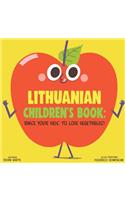 Lithuanian Children's Book: Raise Your Kids to Love Vegetables!
