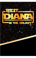 Best Diana in the Galaxy: Blood Sugar Diet Diary Journal Log Feature 120 Pages 6x9