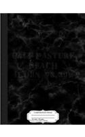 Calf Pasture Beach Norwalk Connecticut Composition Notebook: College Ruled 93/4 X 71/2 100 Sheets 200 Pages for Writing