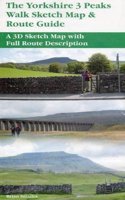 Yorkshire 3 Peaks,Sketch Map & Route Guide Walk
