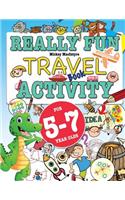 Really Fun Travel Activity Book For 5-7 Year Olds