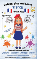 Colour, Play and Learn French with Mia