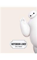 Big Hero 6 Notebook: Lined Notebook / Journal / Diary