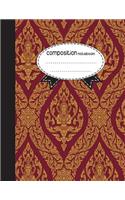 Composition Notebook, 8.5 x 11, 110 pages