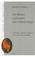 Arts Liberaux Et Philosophie Dans La Pensee Antique