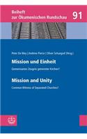 Mission Und Einheit/Mission and Unity