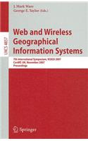 Web and Wireless Geographical Information Systems