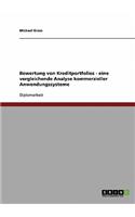 Bewertung von Kreditportfolios - eine vergleichende Analyse kommerzieller Anwendungssysteme