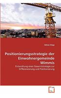 Positionierungsstrategie der Einwohnergemeinde Wimmis