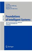 Foundations of Intelligent Systems