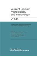 Current Topics in Microbiology and Immunology / Ergebnisse Der Mikrobiologie Und Immunitätsforschung