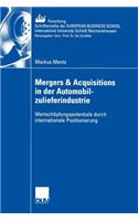 Mergers & Acquisitions in Der Automobilzulieferindustrie