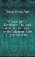 Letter to His Excellency: The Lord Lieutenant of Ireland, on the Judgment of the High Court of Del