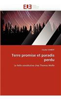 Terre Promise Et Paradis Perdu