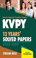 KVPY 12 Years Solved Papers 2020-2009 Stream SB/SX