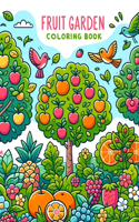 Fruit Garden Coloring Book