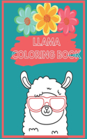 Llama Coloring Book