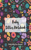 Baby Sitter Notebook