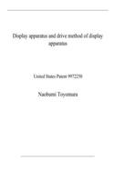 Display apparatus and drive method of display apparatus: United States Patent 9972250