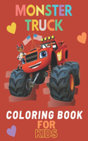 Monster Truck Coloring Book: A Fun Coloring Book For Kids for Boys and Girls (Monster Truck Coloring Books For Kids)