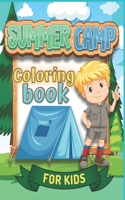 Summer Camp Coloring Book for Kids