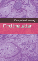 Find the letter