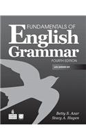 Fundamentals of English Grammar Student Book with Bound-In Answer Key and Mylab English