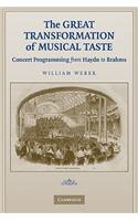 Great Transformation of Musical Taste
