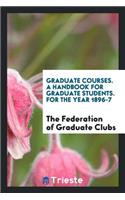The Graduate Handbook