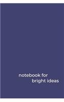 Notebook for Ideas