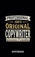 Professional Original Copywriter Notebook of Passion and Vocation