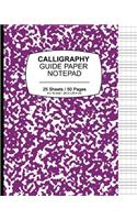 Calligraphy Guide Paper Notepad