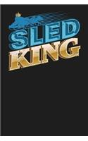 Sled King: 6x9 120 Page Christmas Keepsake Journal