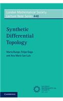 Synthetic Differential Topology