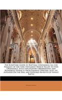 Scripture Guide to Baptism