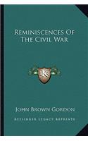 Reminiscences of the Civil War