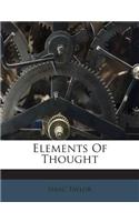 Elements of Thought