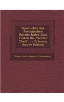 Geschichte Der Preussischen Politik