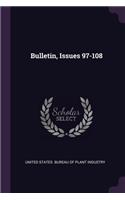 Bulletin, Issues 97-108