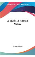 Study In Human Nature